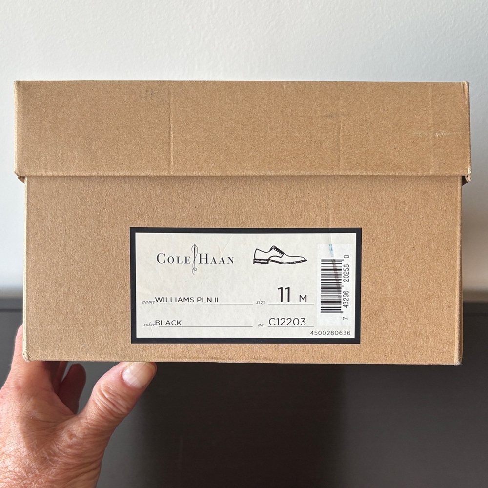 Cole Haan Black Oxfords